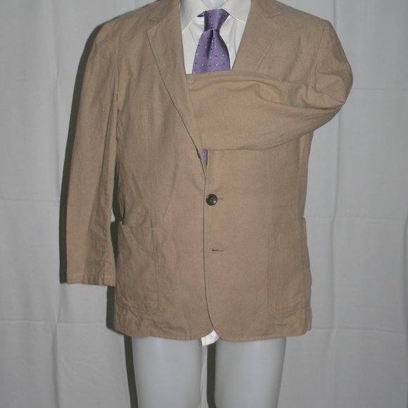 Freemans Sporting Club Linen Blend Blazer 42 S - Picture 4 of 11